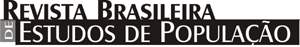 Logo of the Revista Brasileira de Estudos de População journal.