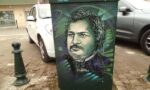 Fotografía de un grafiti de Honoré de Balzac