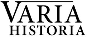 Logo do periódico Varia Historia