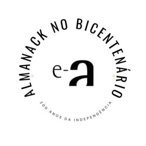 Logo especial do periódico Almanack em homenagem ao bicentenário da independência 