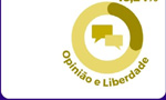 Parte da imagem de um infográfico construído pelos autores com dados da pesquisa. O recorte em questão mostra uma das categorias explicitadas no infográfico, a saber: Opinião e Liberdade.