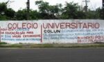 Fotografia do muro do colégio universitário da Universidade Federal do Maranhão.